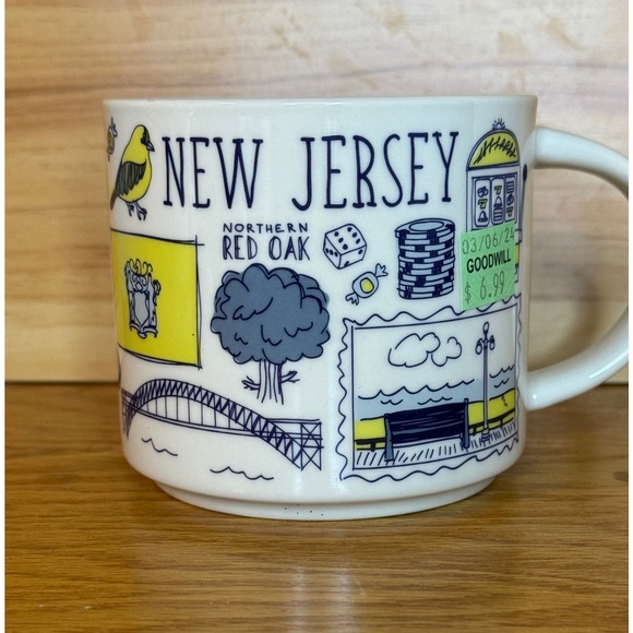Starbucks Other - STARBUCKS -BEEN THERE MUG-NEW JERSEY -NWOT